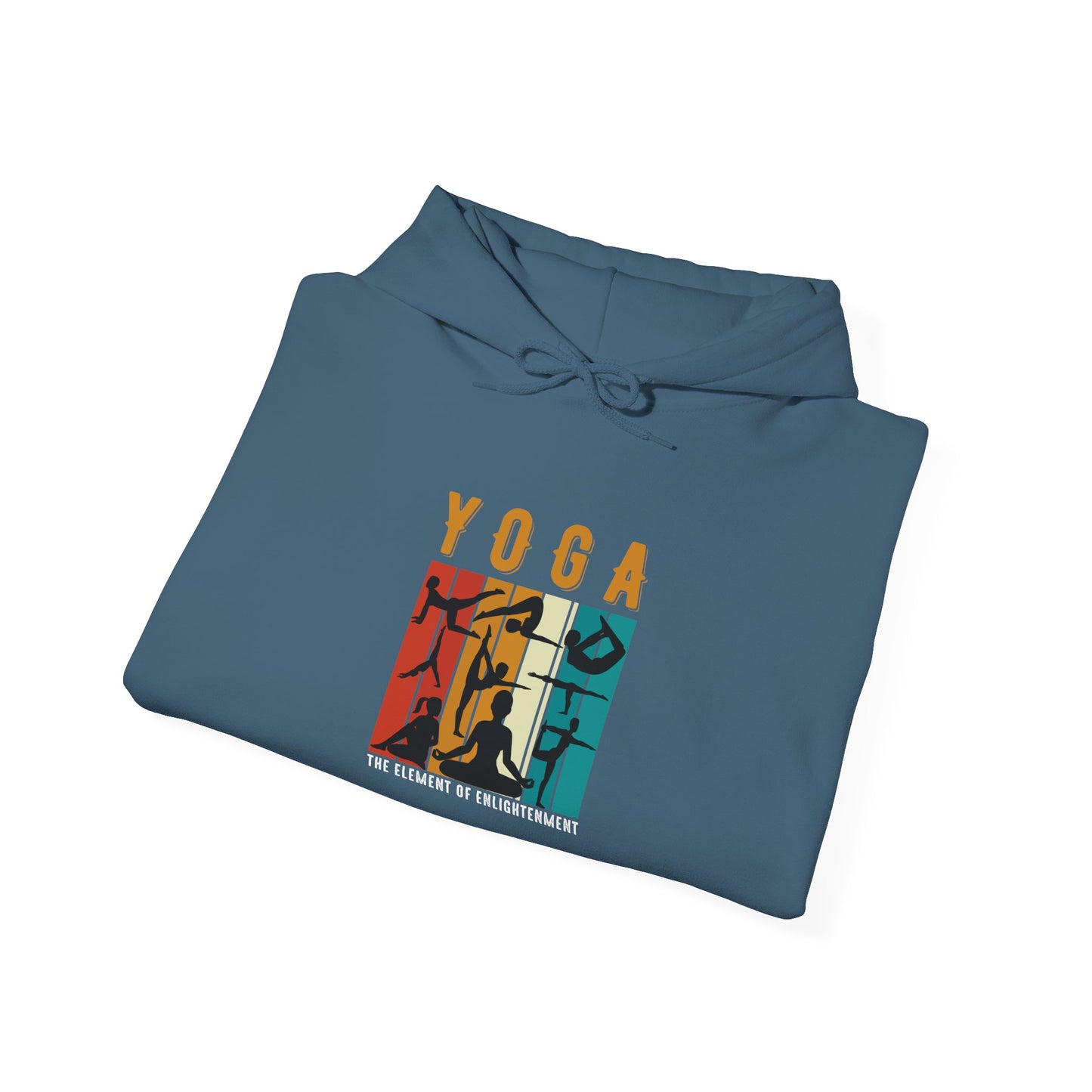 Yoga Vintage Sunset Hoodie — The Element of Enlightenment