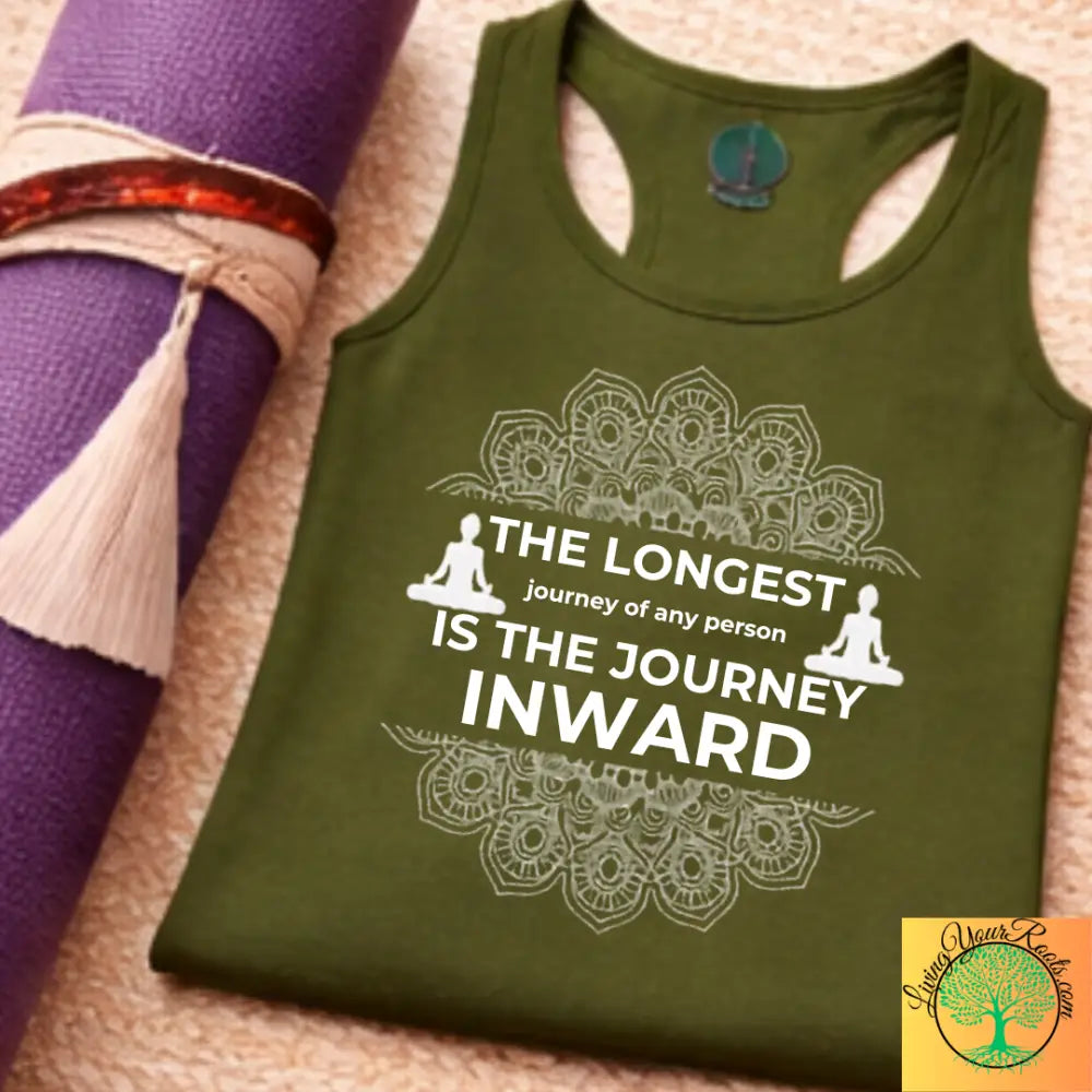 The Longest Journey Racerback Tank Inspirational Women’s Tank Top - Tank Top