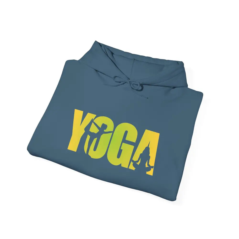 Yoga Silhouette Hoodie; Women’s Pilates & Meditation Sweatshirt - Hoodie
