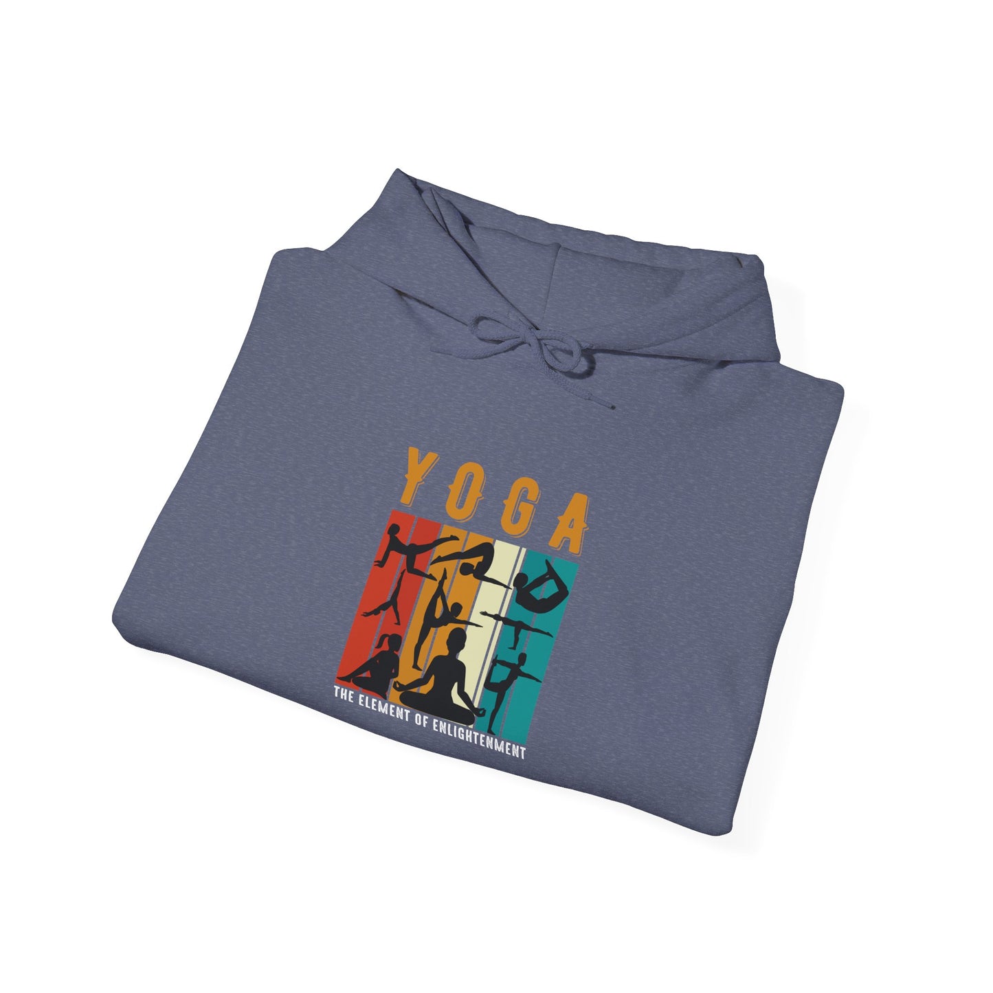 Yoga Vintage Sunset Hoodie — The Element of Enlightenment