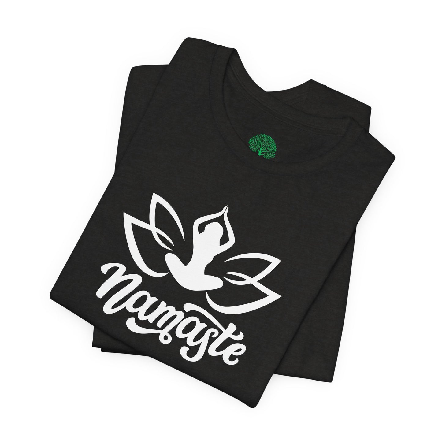 Namaste Lotus T-Shirt — Yoga-Inspired Lotus Tee
