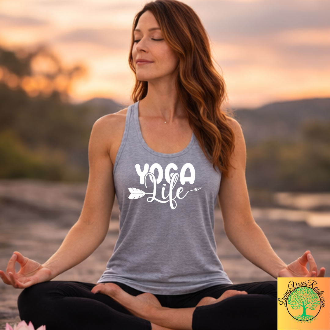 Yoga Life Women's Racerback Tank — Comfortable Yoga Tank Top