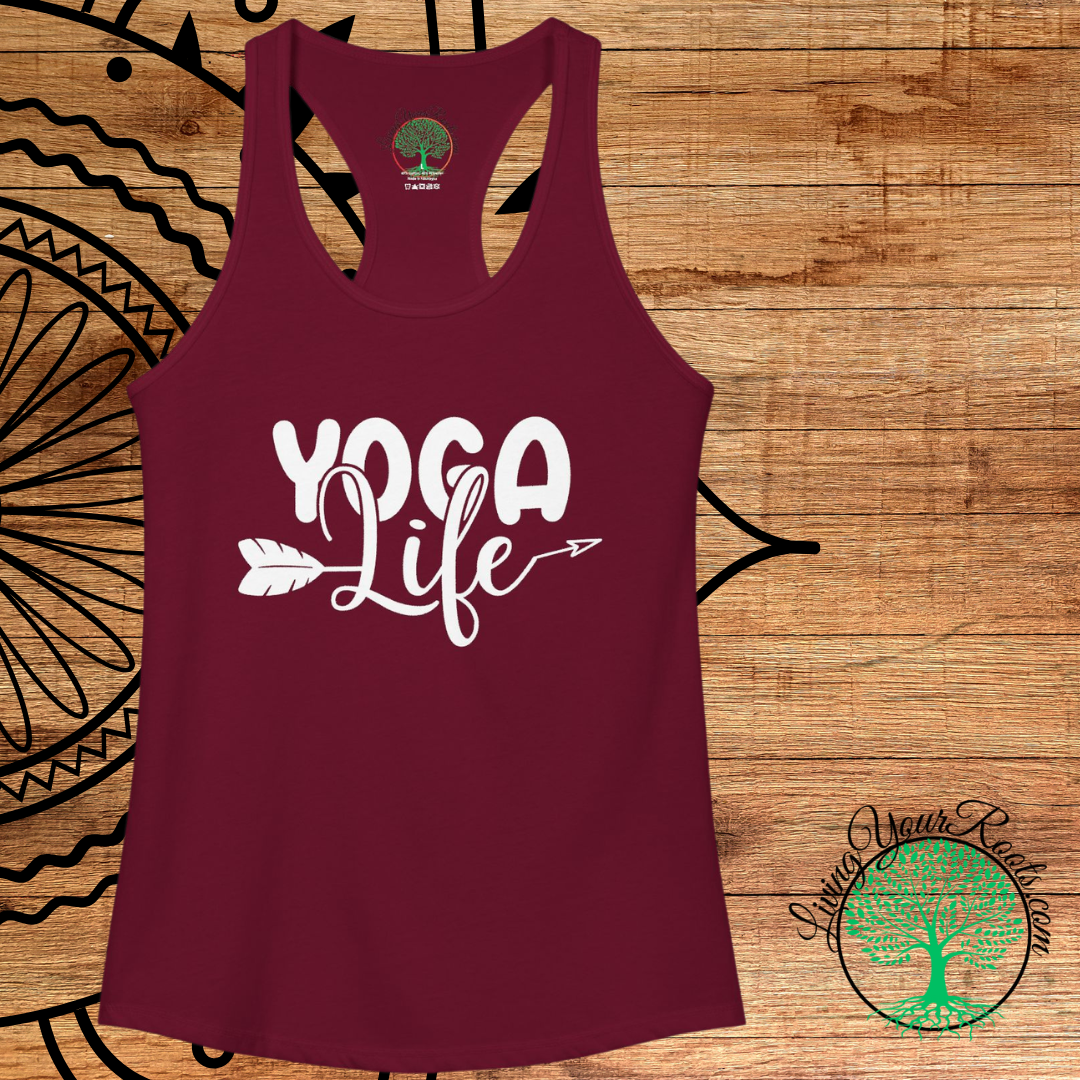Yoga Life Women's Racerback Tank — Comfortable Yoga Tank Top