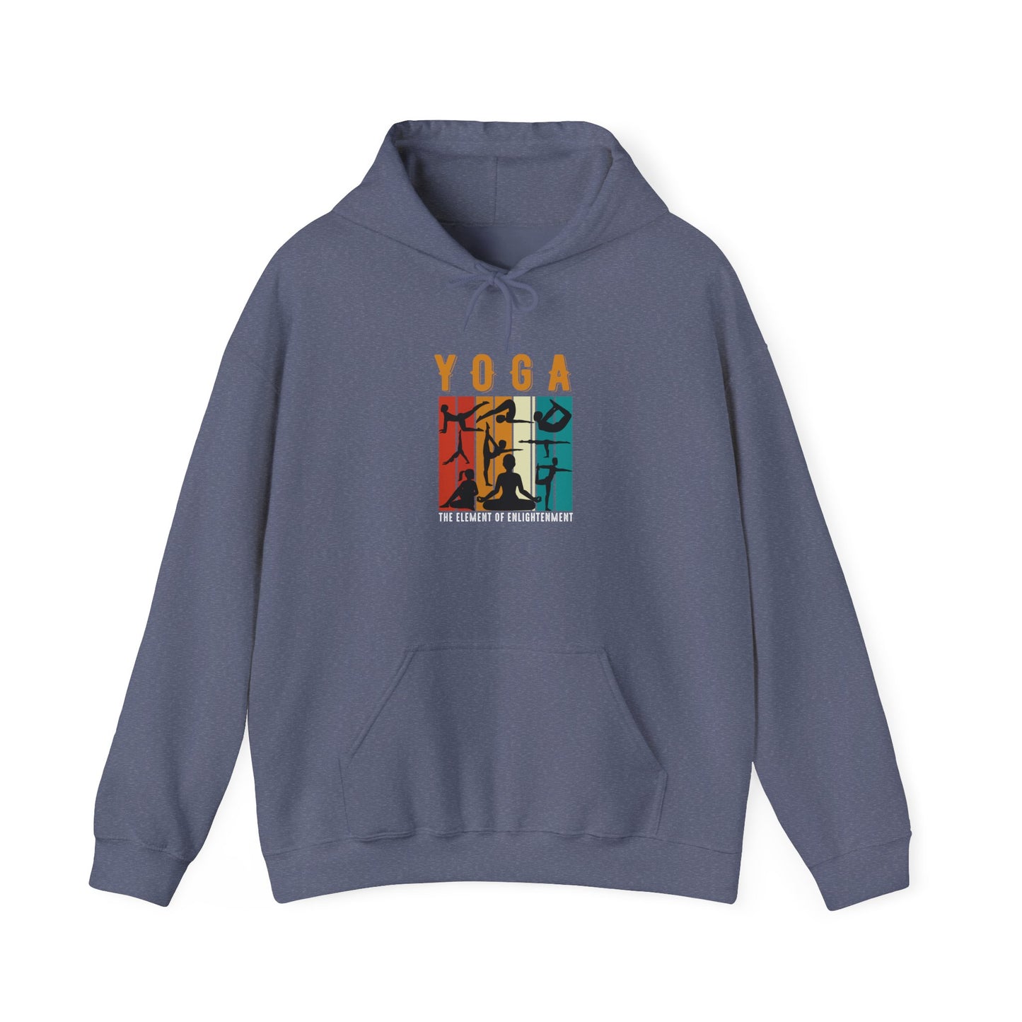 Yoga Vintage Sunset Hoodie — The Element of Enlightenment