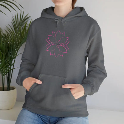 Breathe In Unisex Heavy Blend™ Hooded Sweatshirt - Graphite Heather / S - Hoodie