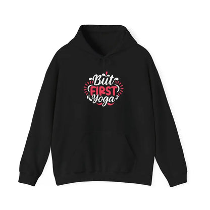 But First Yoga Unisex Heavy Blend™ Hooded Sweatshirt - Hoodie