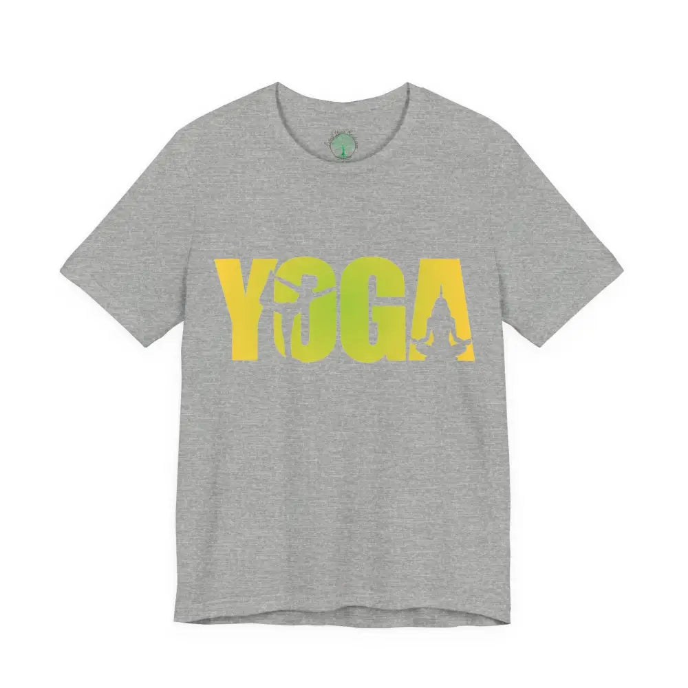 🪷Comfortable Yoga T-Shirt for Practice & Everyday Wear - Athletic Heather / S - T-Shirt