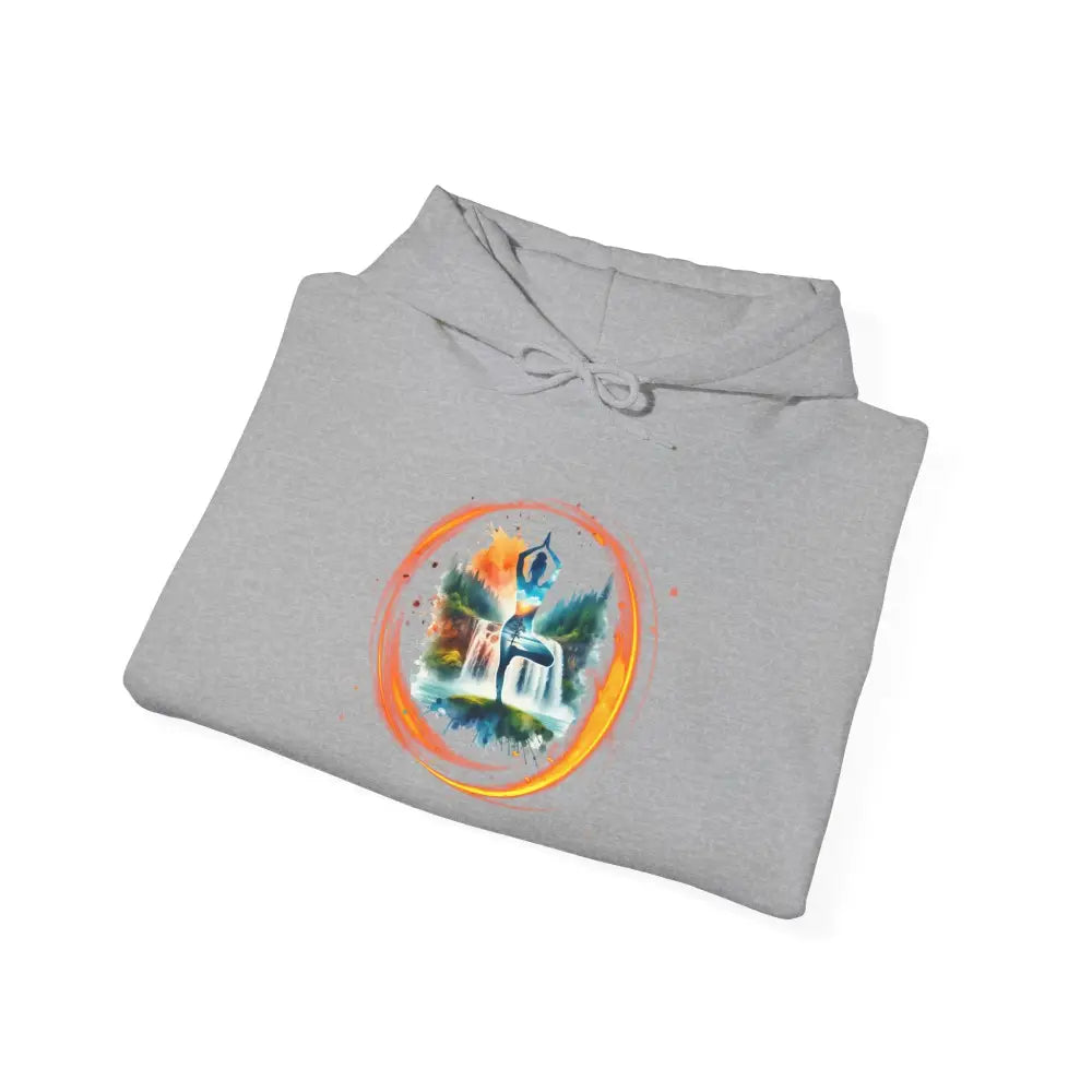 Copy of Zen Meditation in the Forest Hoodie Sweatshirt - Hoodie