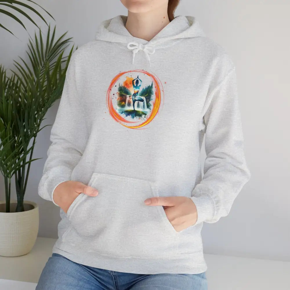 Copy of Zen Meditation in the Forest Hoodie Sweatshirt - Hoodie