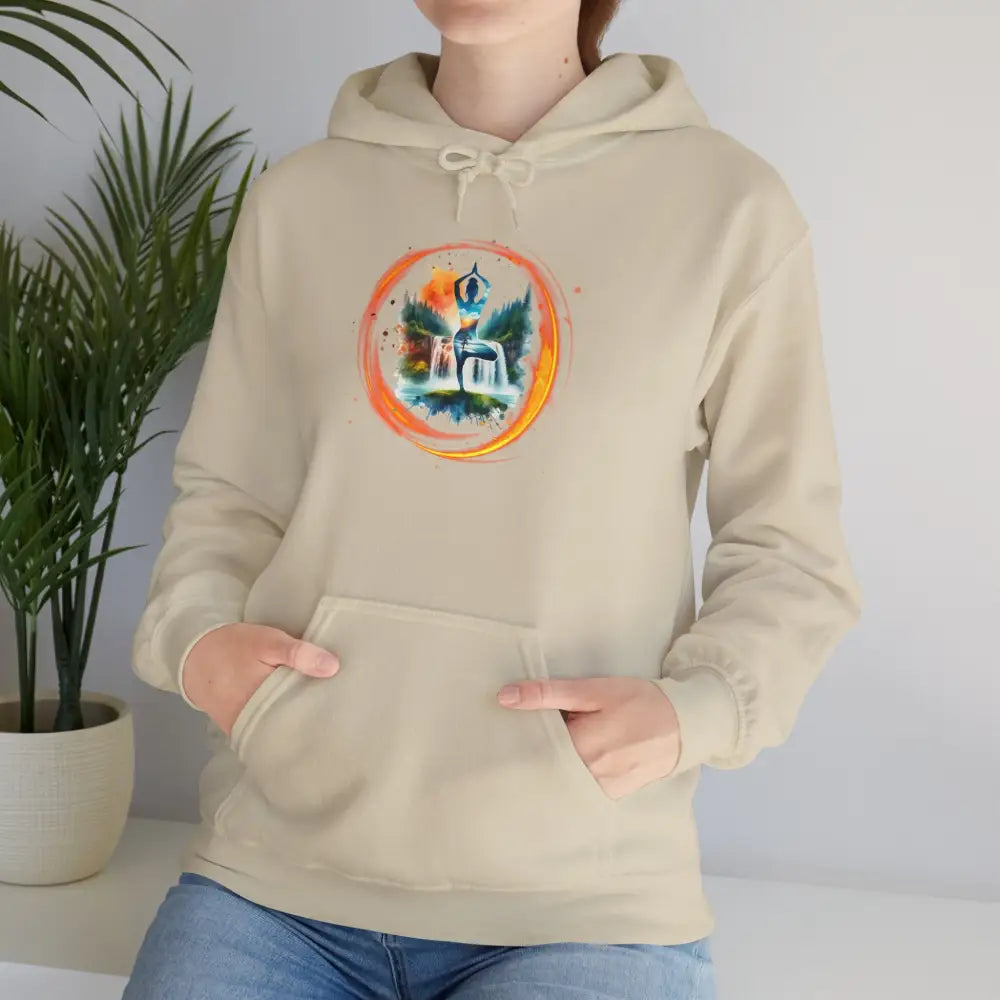 Copy of Zen Meditation in the Forest Hoodie Sweatshirt - Hoodie