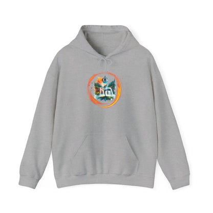 Copy of Zen Meditation in the Forest Hoodie Sweatshirt - Sport Grey / S - Hoodie