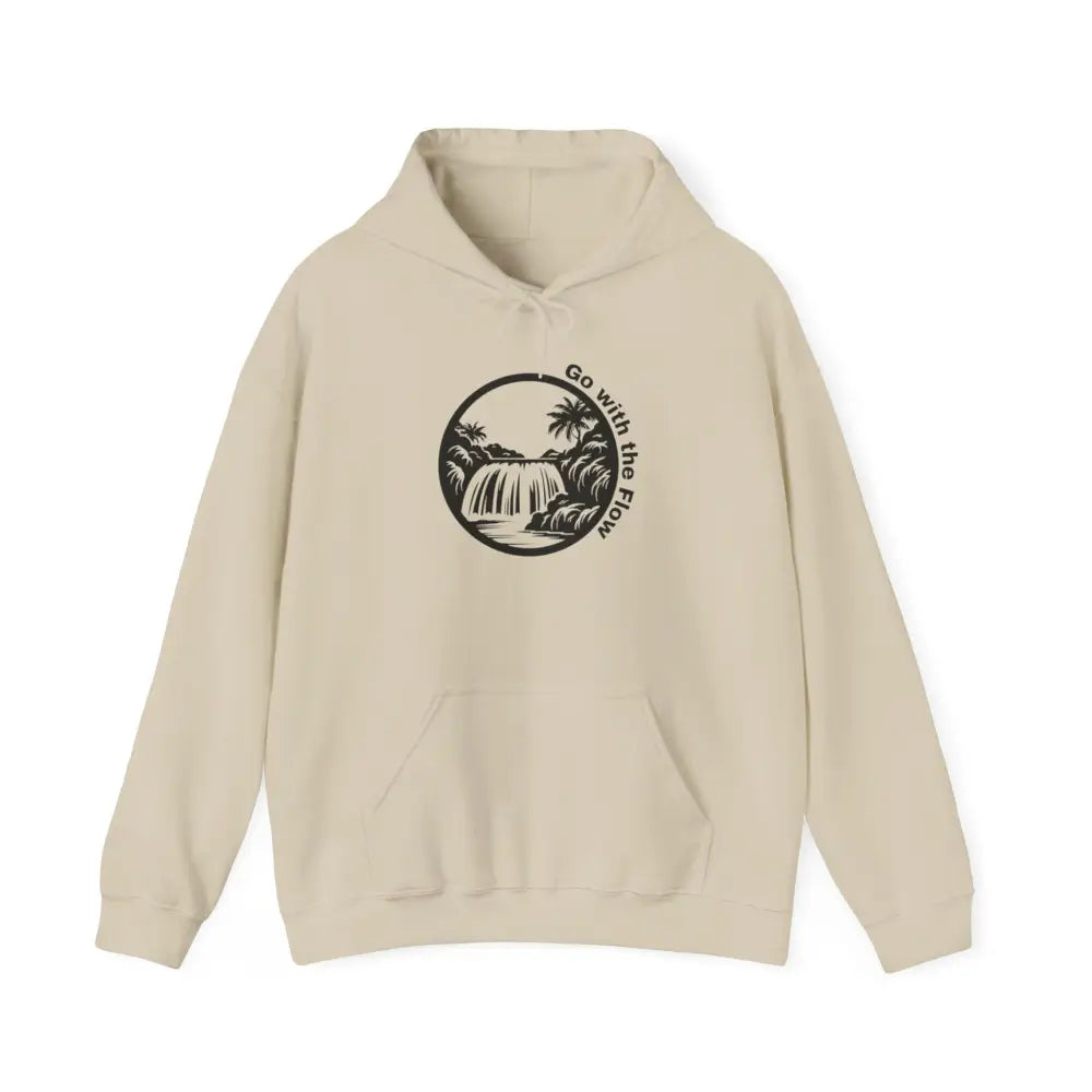 Go with the Flow Heavy Blend Hooded Sweatshirt - Hoodie