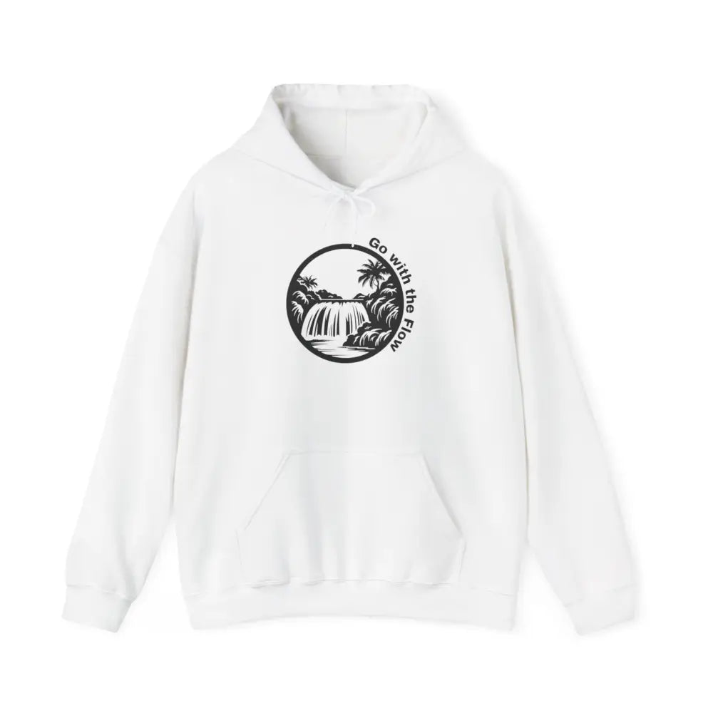 Go with the Flow Heavy Blend Hooded Sweatshirt - Hoodie