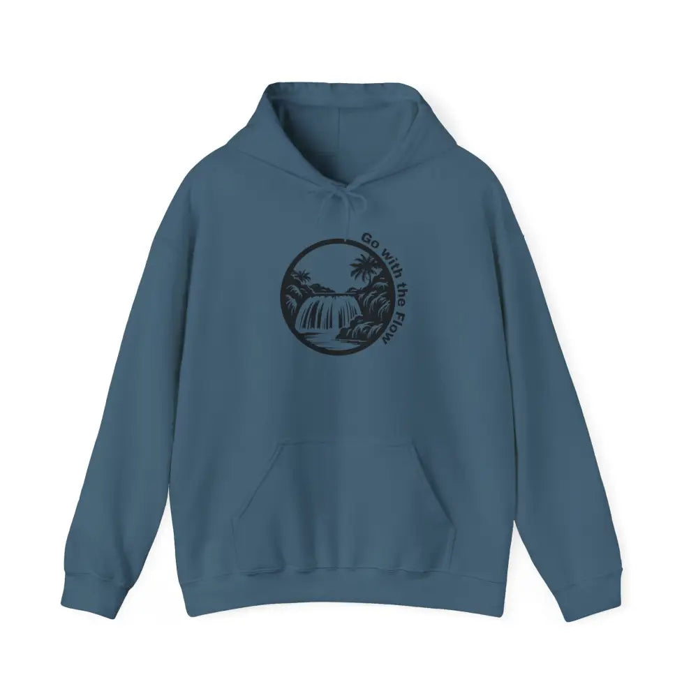 Go with the Flow Heavy Blend Hooded Sweatshirt - Hoodie