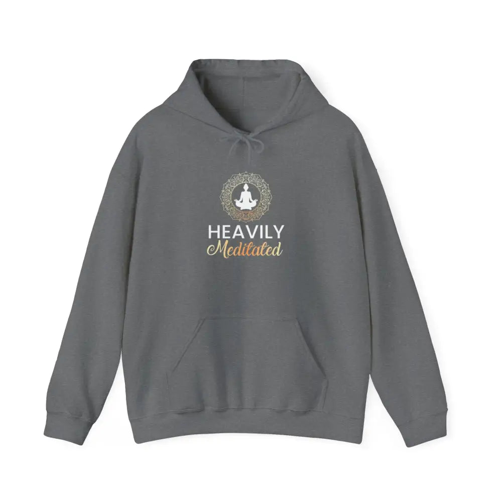 Heavily Meditated Unisex Heavy Blend™ Hooded Sweatshirt - Hoodie