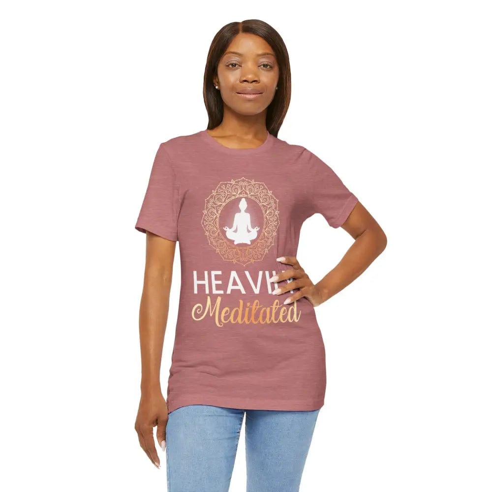 Heavily Meditated Unisex Jersey Short Sleeve Tee - T-Shirt