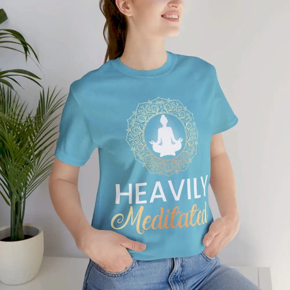 Heavily Meditated Unisex Jersey Short Sleeve Tee - T-Shirt