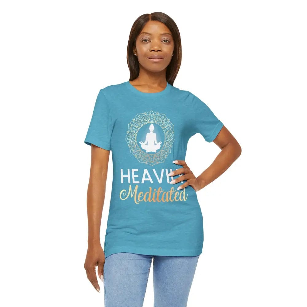 Heavily Meditated Unisex Jersey Short Sleeve Tee - T-Shirt