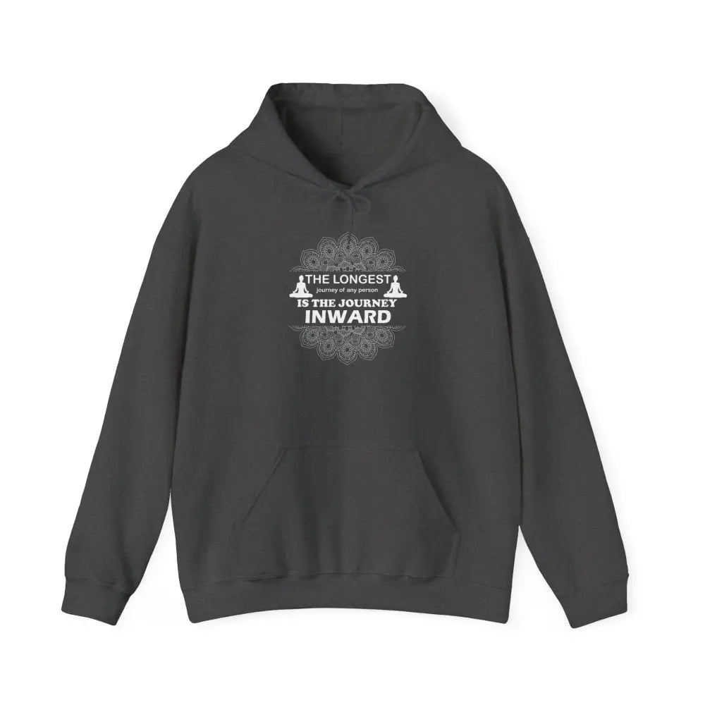 Journey Inward Hoodie — Inspirational Meditation Sweatshirt - Hoodie