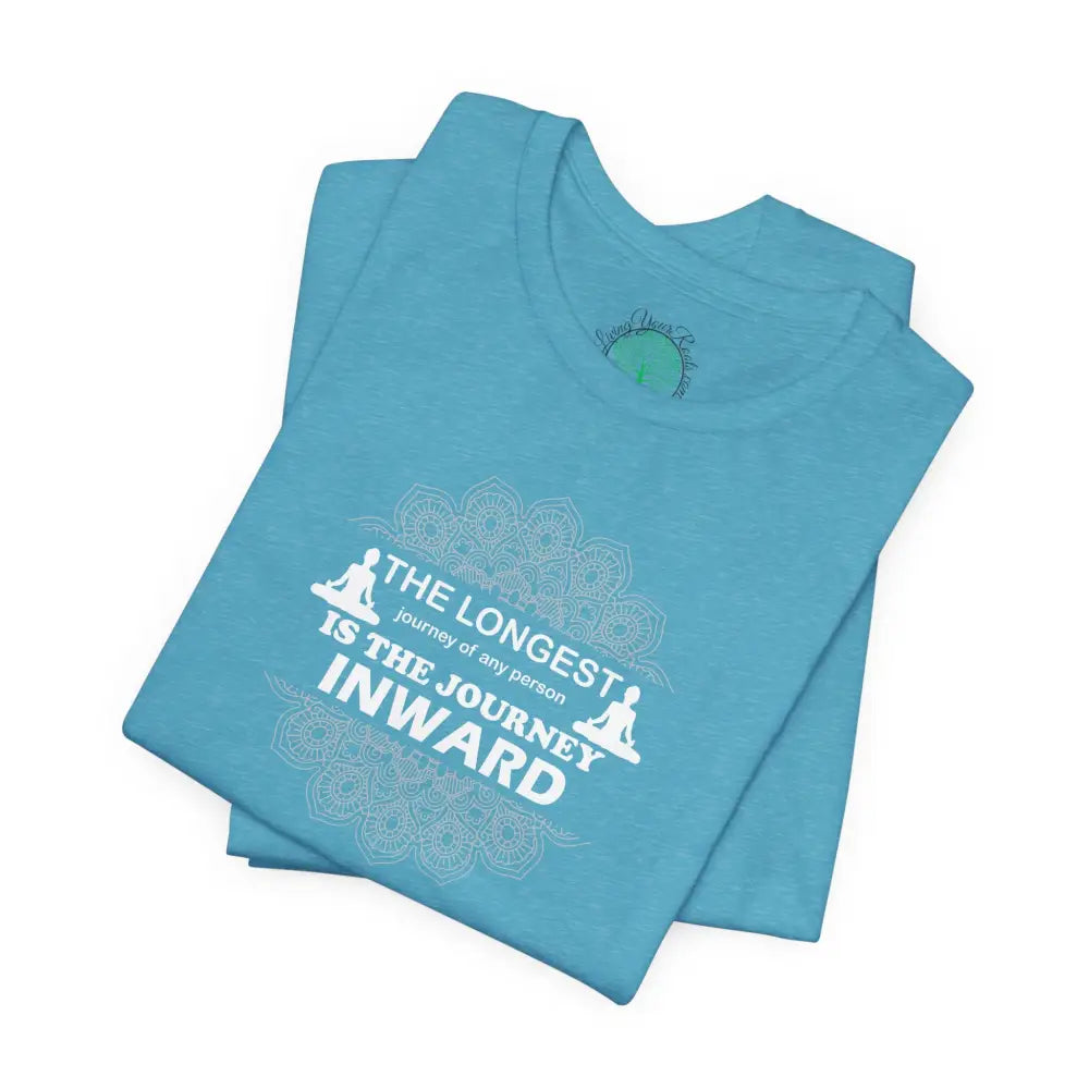 Journey Inward T-Shirt, Mindfulness Meditation Tee - T-Shirt