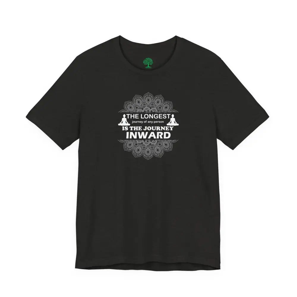 Journey Inward T-Shirt, Mindfulness Meditation Tee - T-Shirt