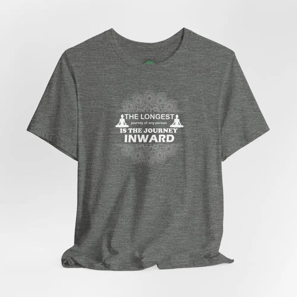 Journey Inward T-Shirt, Mindfulness Meditation Tee - T-Shirt