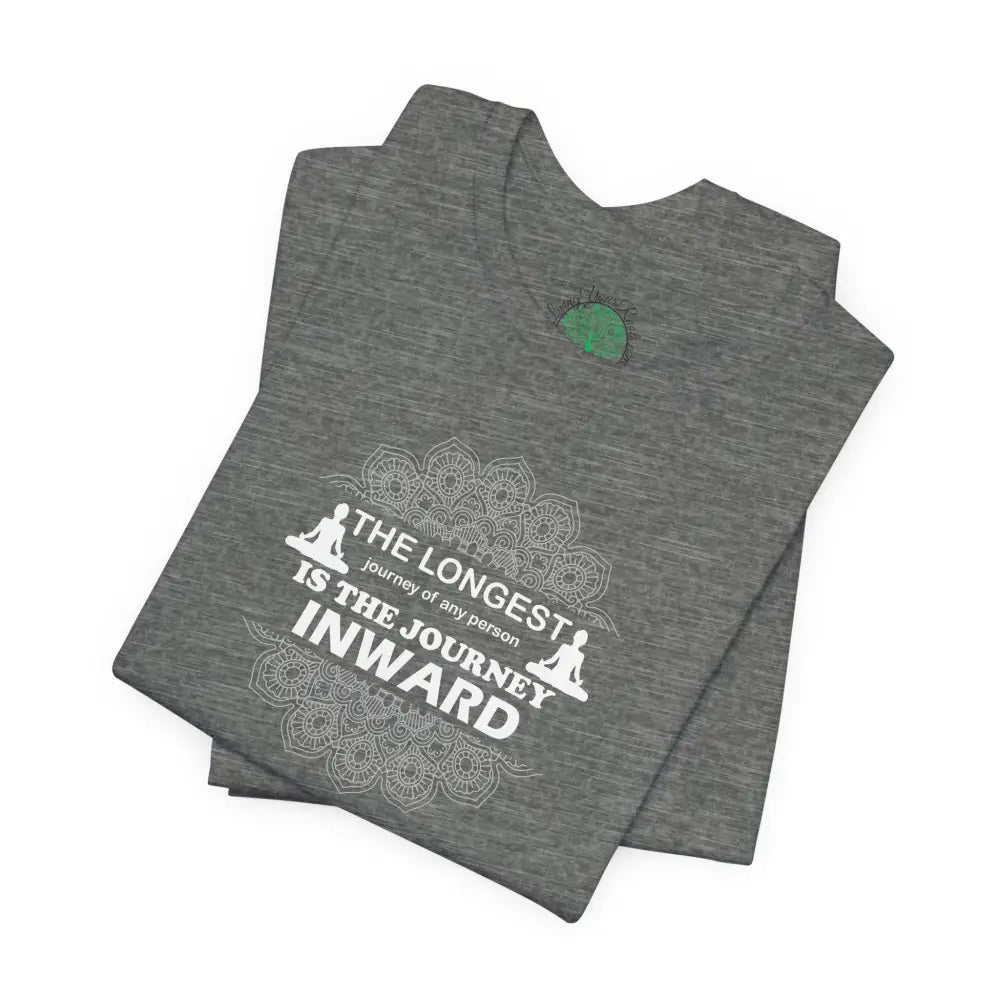 Journey Inward T-Shirt, Mindfulness Meditation Tee - T-Shirt