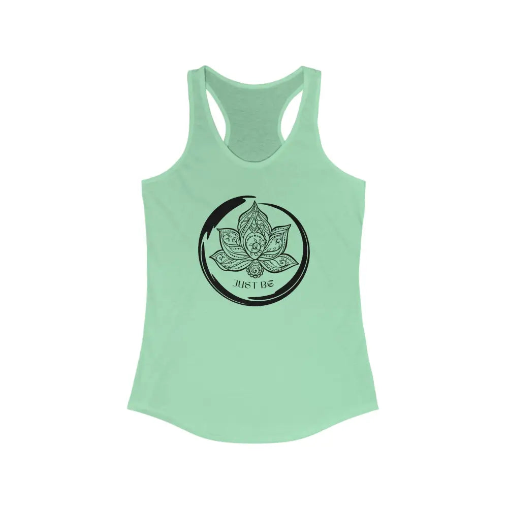 Just Be Women’s Ideal Racerback Tank - Solid Mint / XS - Tank Top