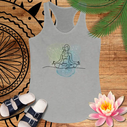 Lotus Pose Women’s Ideal Racerback Tank - Tank Top