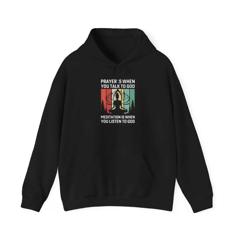 Meditation is...Unisex Heavy Blend™ Hooded Sweatshirt - Hoodie