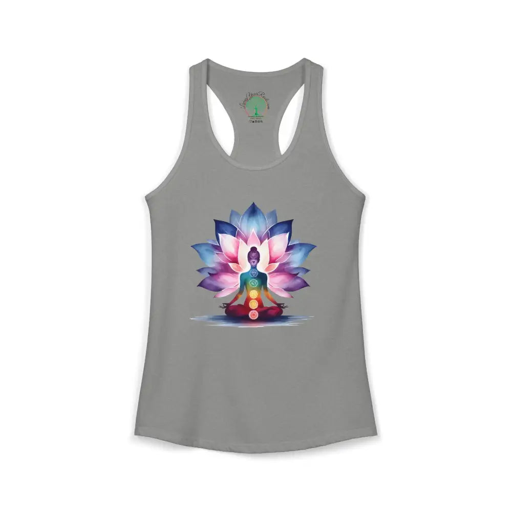 Meditative States Women’s Active Wear Tank - XS / Heather Grey - Tank Top