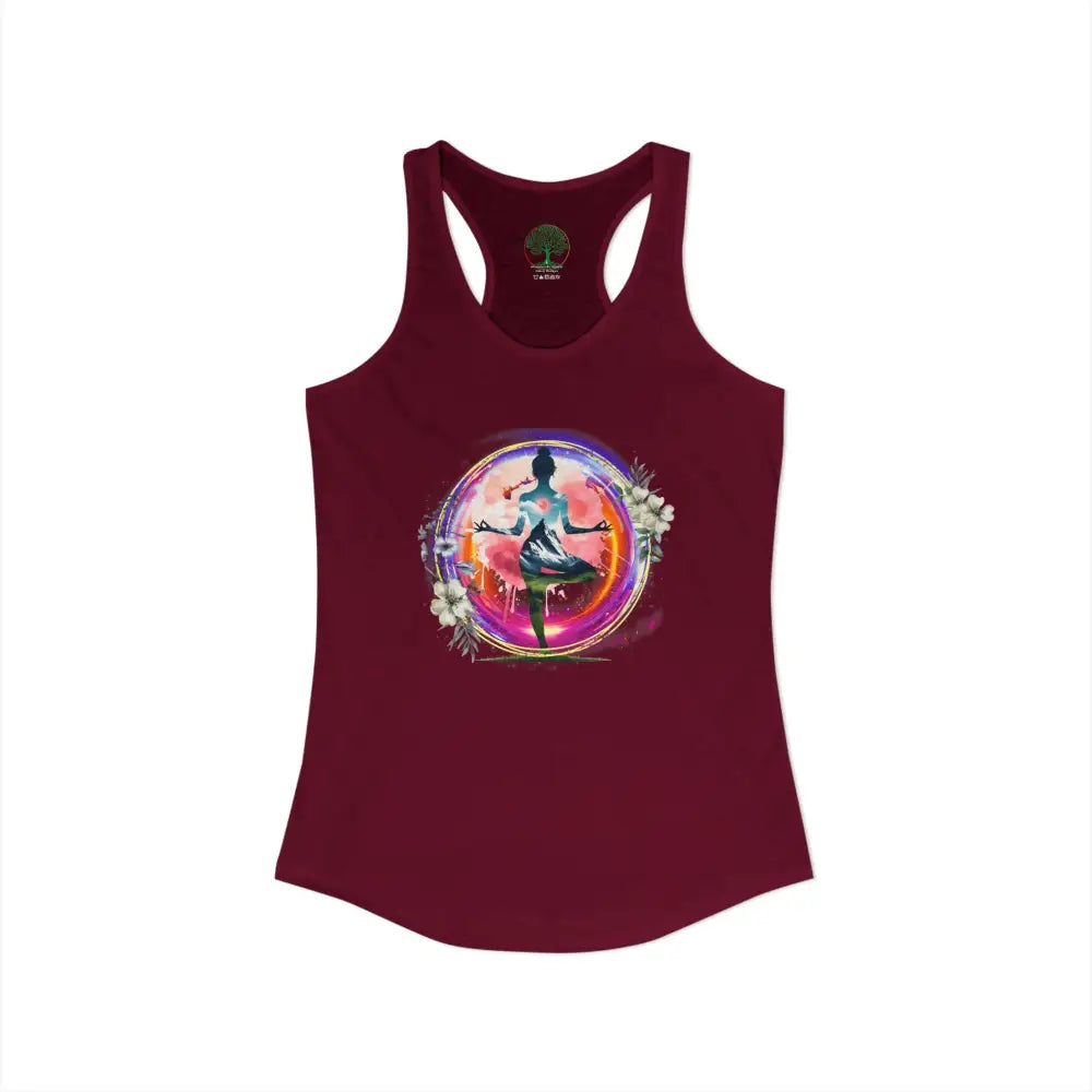 Mountain Within Yoga Racerback Tank - Tank Top
