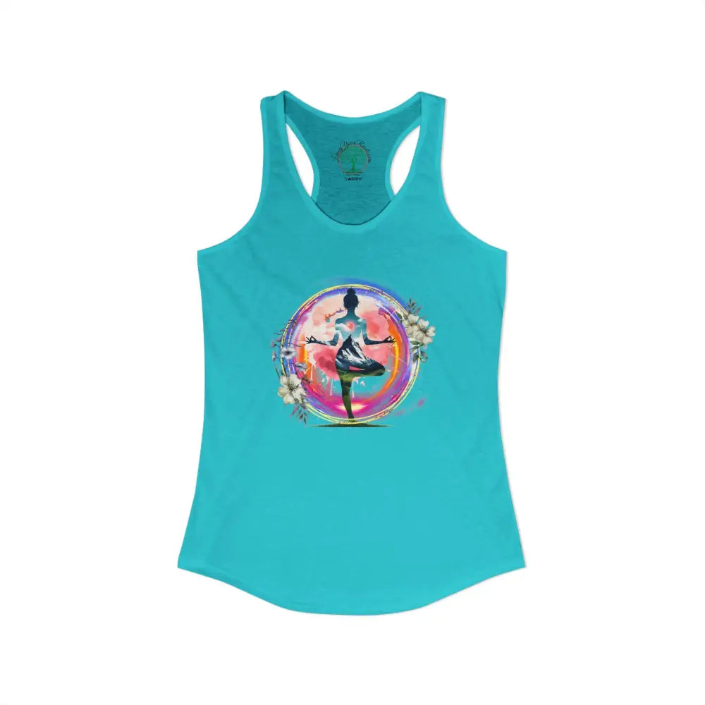 Mountain Within Yoga Racerback Tank - Tank Top