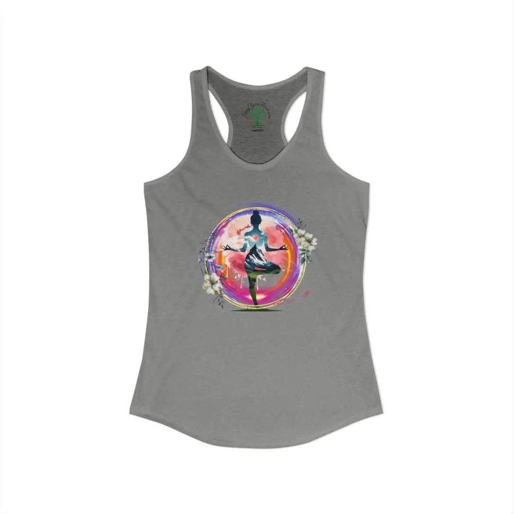Mountain Within Yoga Racerback Tank - Tank Top