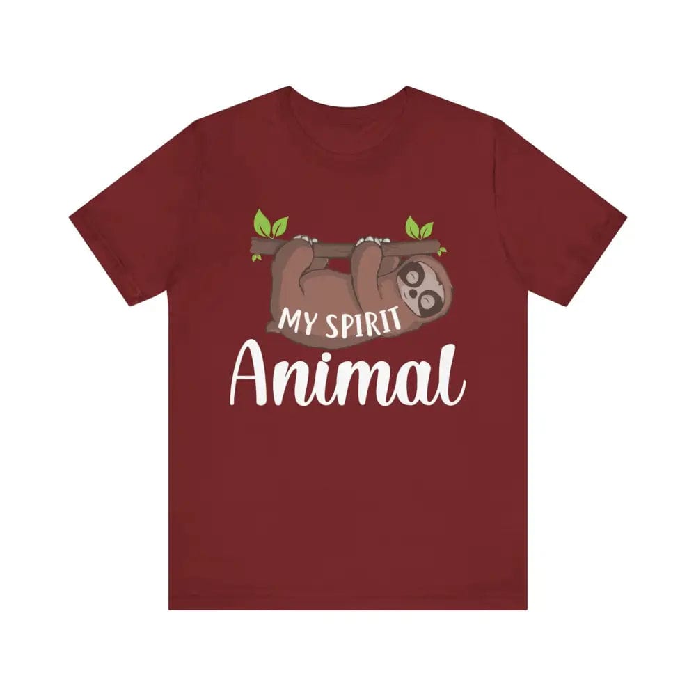 My Spirit Animal Unisex Jersey Short Sleeve Yoga Tee - Cardinal / S - T-Shirt