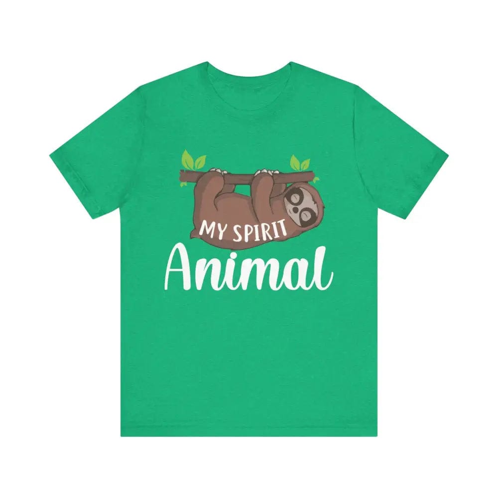 My Spirit Animal Unisex Jersey Short Sleeve Yoga Tee - Heather Kelly / S - T-Shirt