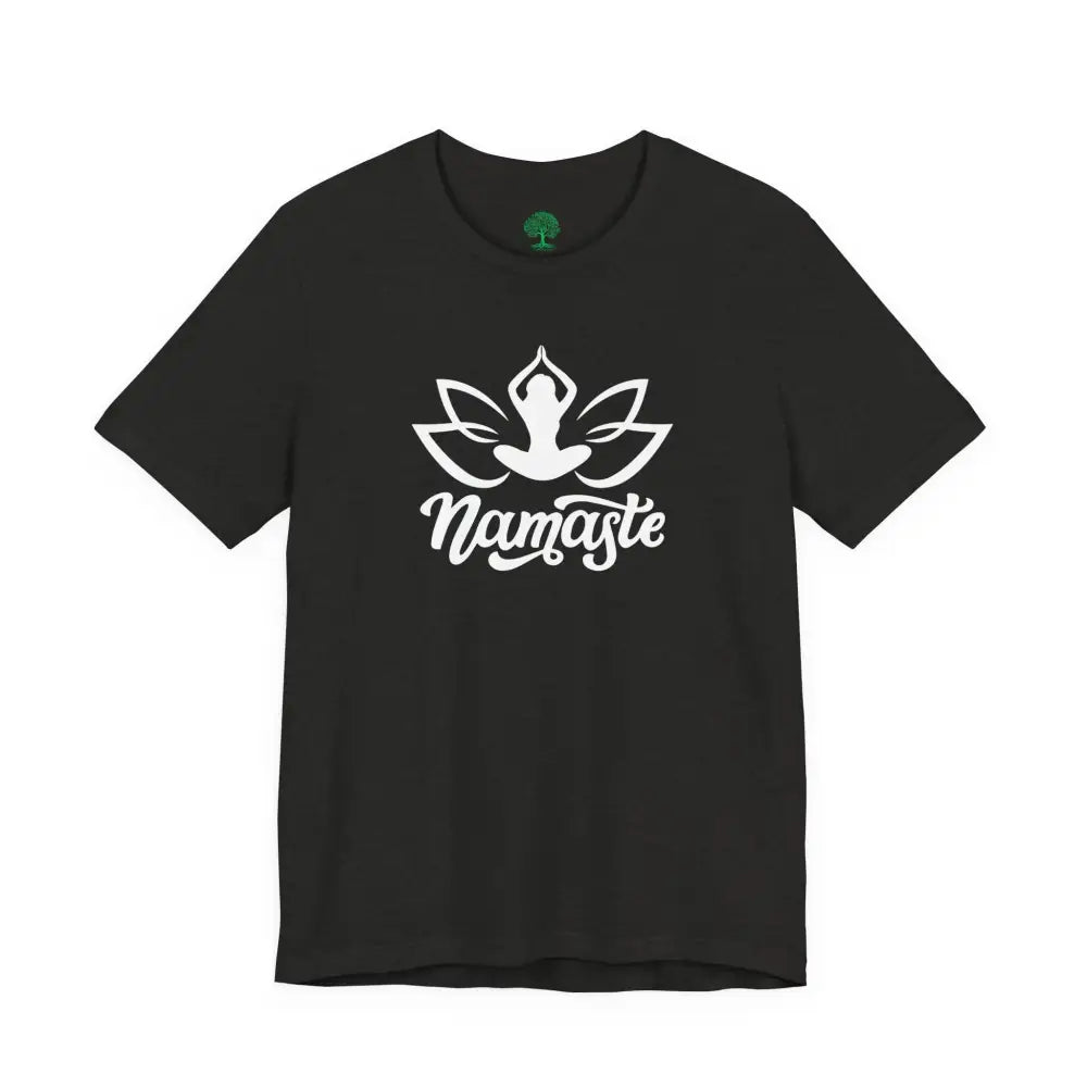 Namaste Lotus T-Shirt — Yoga-Inspired Lotus Tee - T-Shirt