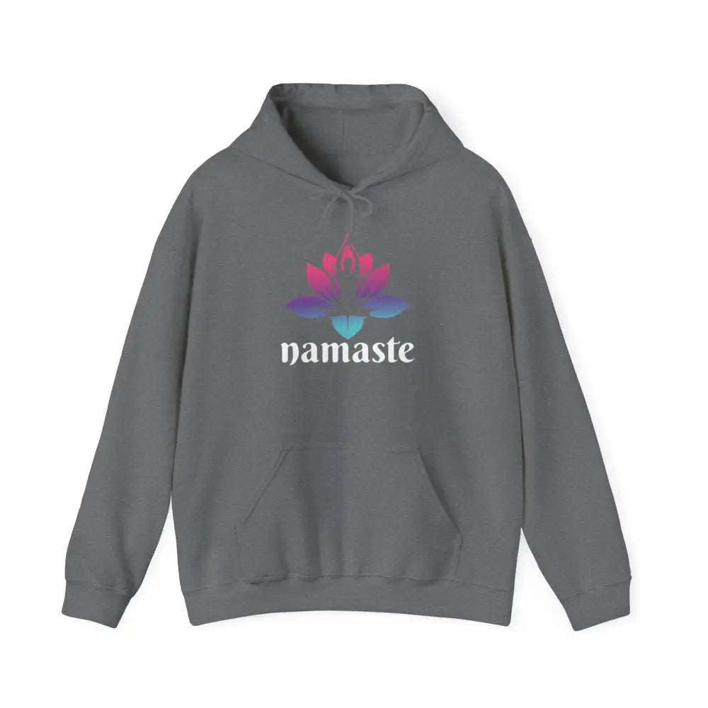 Namaste Lotus Unisex Heavy Blend™ Hooded Sweatshirt - Hoodie