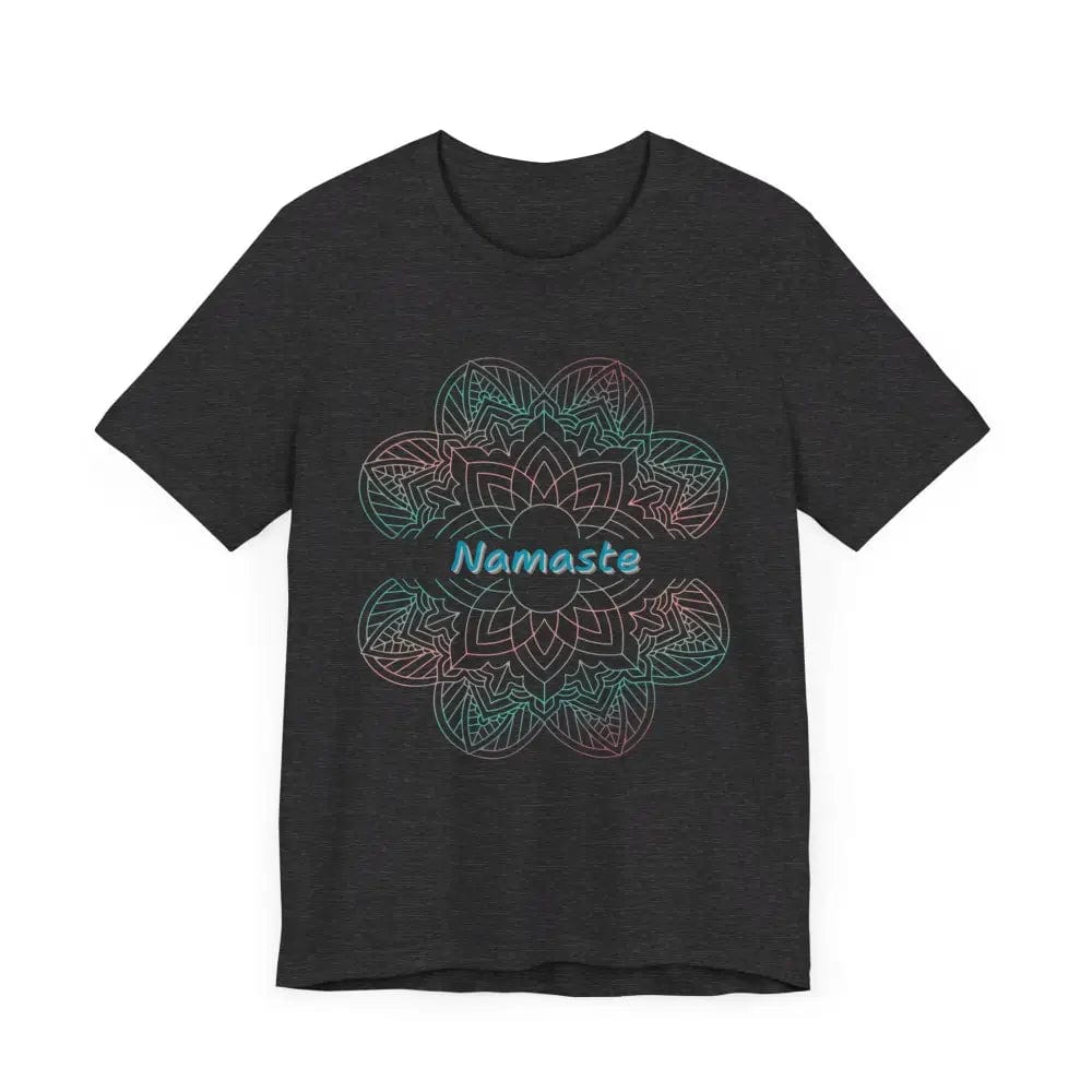 Namaste Unisex Jersey Short Sleeve Yoga Tee - T-Shirt