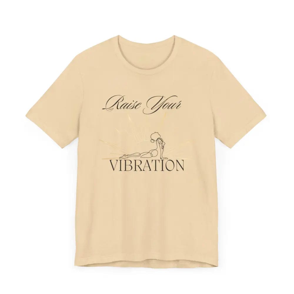 Raise your vibration Unisex Jersey Short Sleeve Yoga Tee - T-Shirt