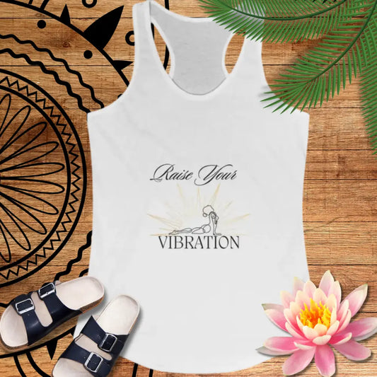 Raise Your Vibration Women’s Ideal Racerback Tank - Tank Top