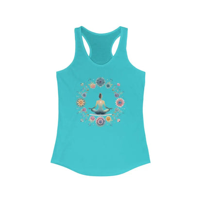 Seasons Women’s Ideal Racerback Tank - XS / Solid Tahiti Blue - Tank Top