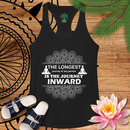 The Longest Journey Racerback Tank Inspirational Women’s Tank Top - Tank Top