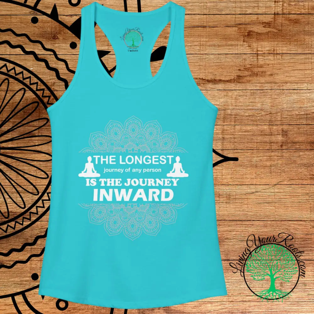 The Longest Journey Racerback Tank Inspirational Women’s Tank Top - Tank Top
