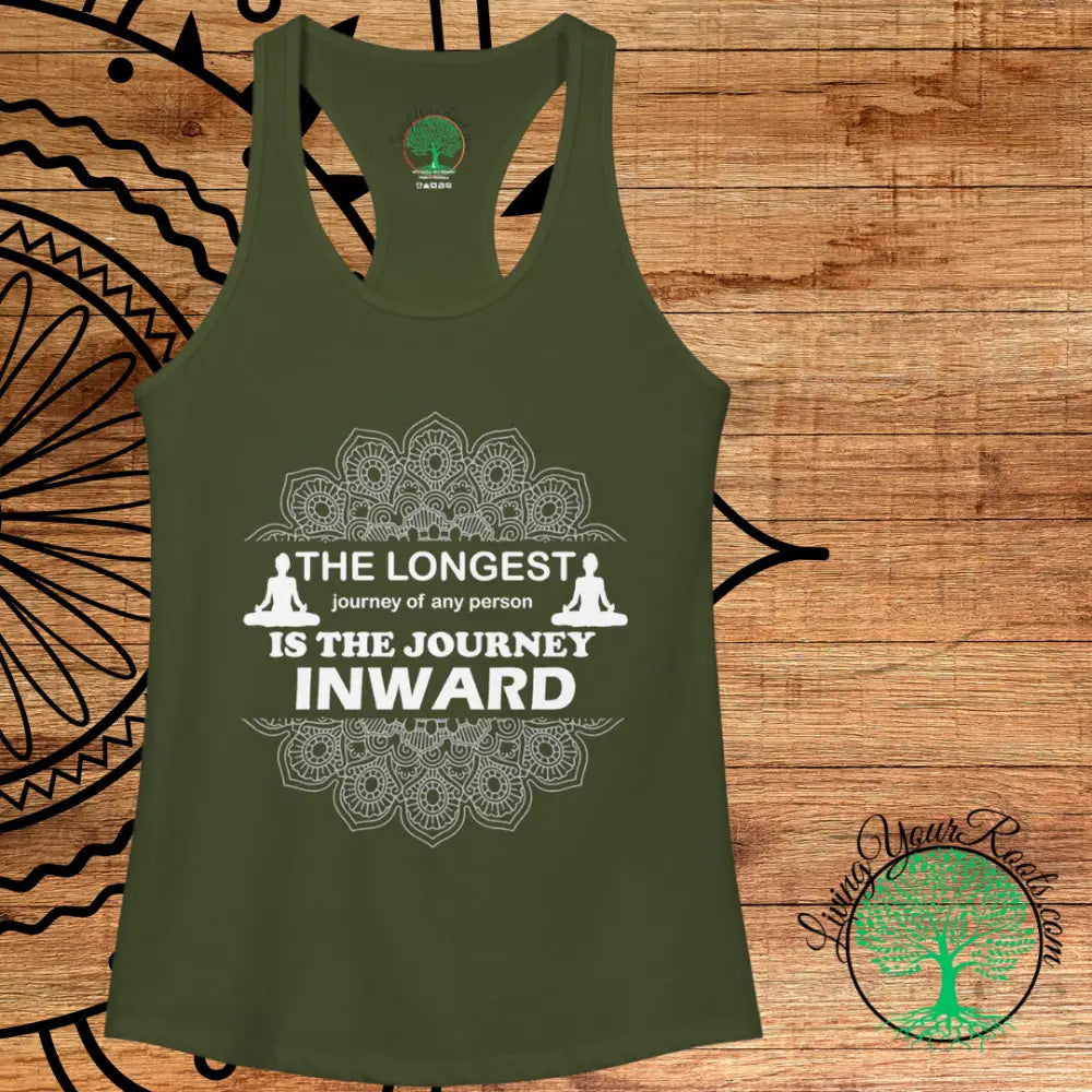 The Longest Journey Racerback Tank Inspirational Women’s Tank Top - Tank Top