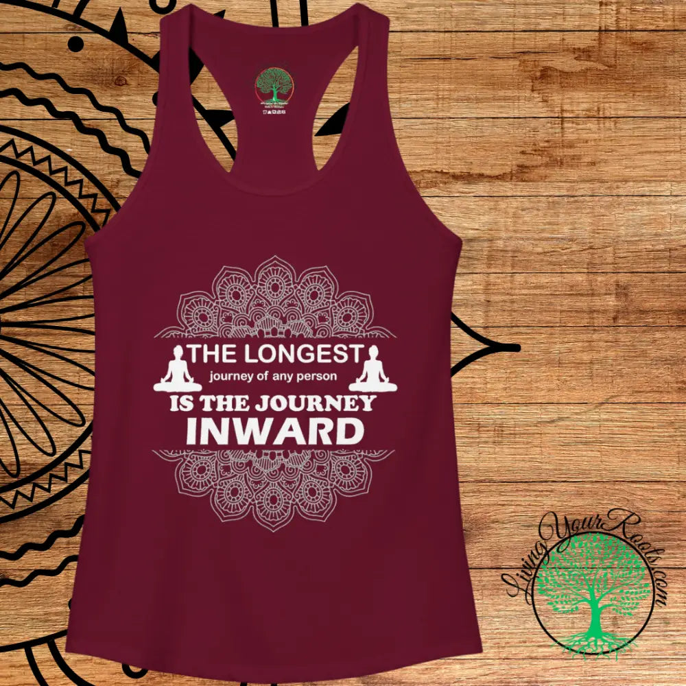 The Longest Journey Racerback Tank Inspirational Women’s Tank Top - Tank Top