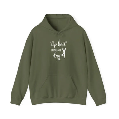 Top Knot Kind of Day Heavy Blend™ Hooded Sweatshirt - Hoodie