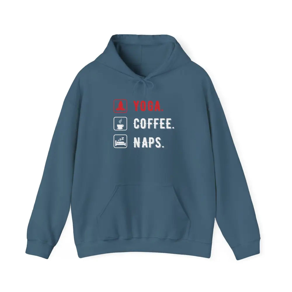 Yoga Coffee Naps Heavy Blend™ Hooded Sweatshirt - Hoodie