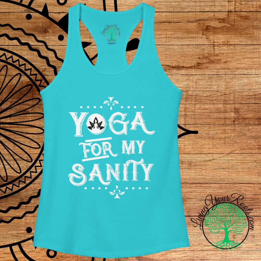 Yoga for My Sanity Racerback Tank, Women’s Yoga Tank Top - Tank Top
