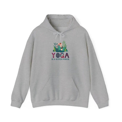 Yoga is a Superpower Unisex Heavy Blend™ Hooded Sweatshirt - Hoodie